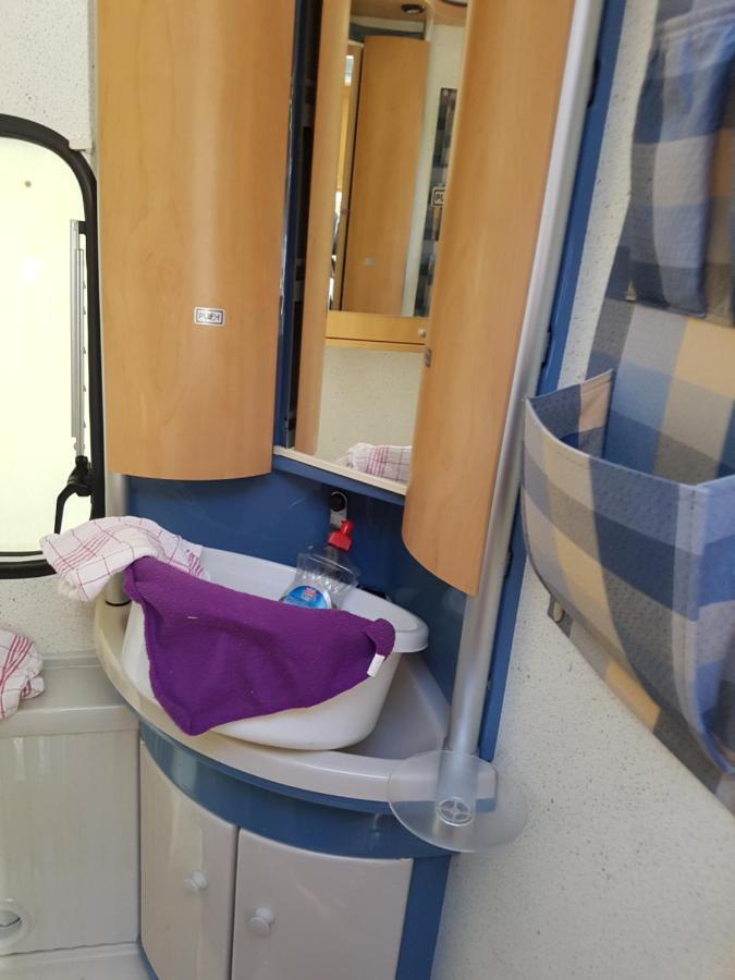 فندق ساس-غروندفي  Camping Schonblick Im Saas-Tal المظهر الخارجي الصورة